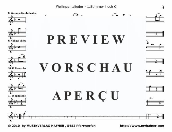 Product gallery: Page 6 of 11 Weihnachtslieder, , (Mixed ensemble)