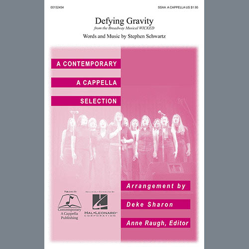 Produktbild zu: Defying Gravity (from Wicked) (arr. Deke Sharon)