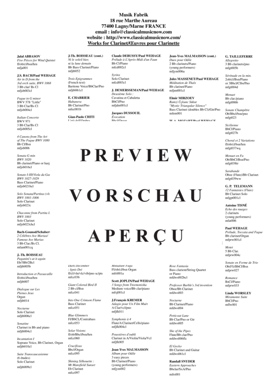 Product gallery: Page 18 of 21 Tensity , , (oboe, clarinet, bassoon + piano)