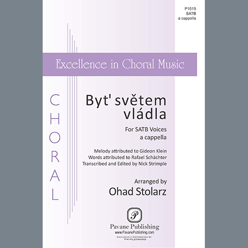 cover: Byt' svetem vladla, Ohad Stolarz
