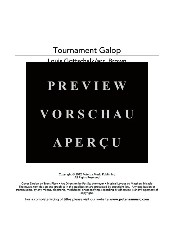 gallery: Tournament Galop, , (Tuba Quartet EETT)