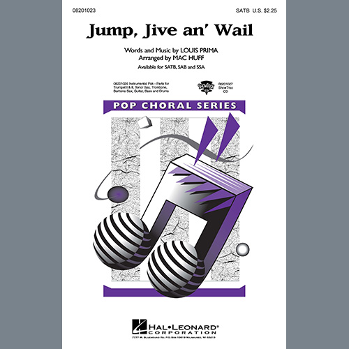 Product picture to: Jump, Jive An' Wail (arr. Mac Huff)