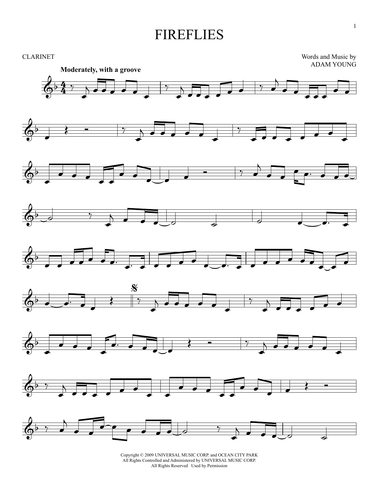 Product gallery: Page 1 of 1 Fireflies, Owl City