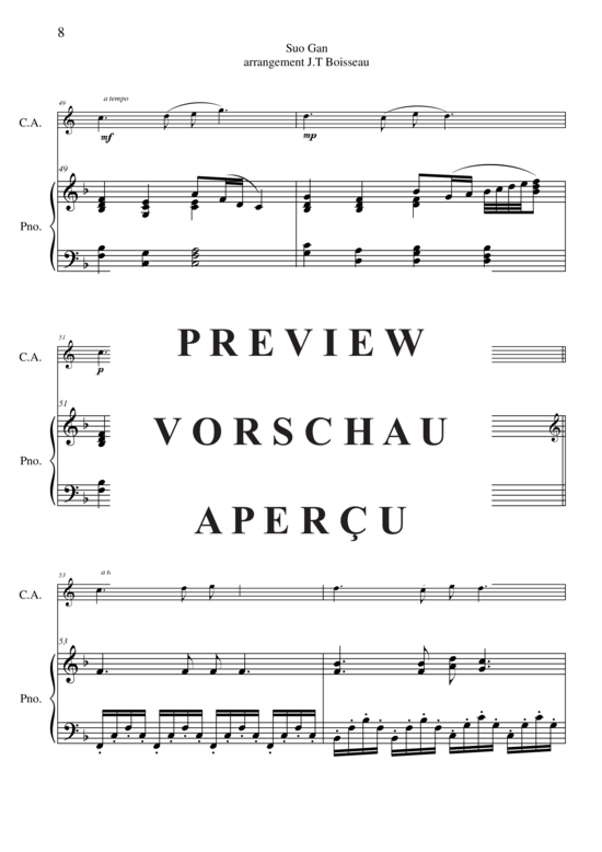 Produktgalerie: Seite 9 von 14 Suo Gan , , (Englischhorn + Klavier)