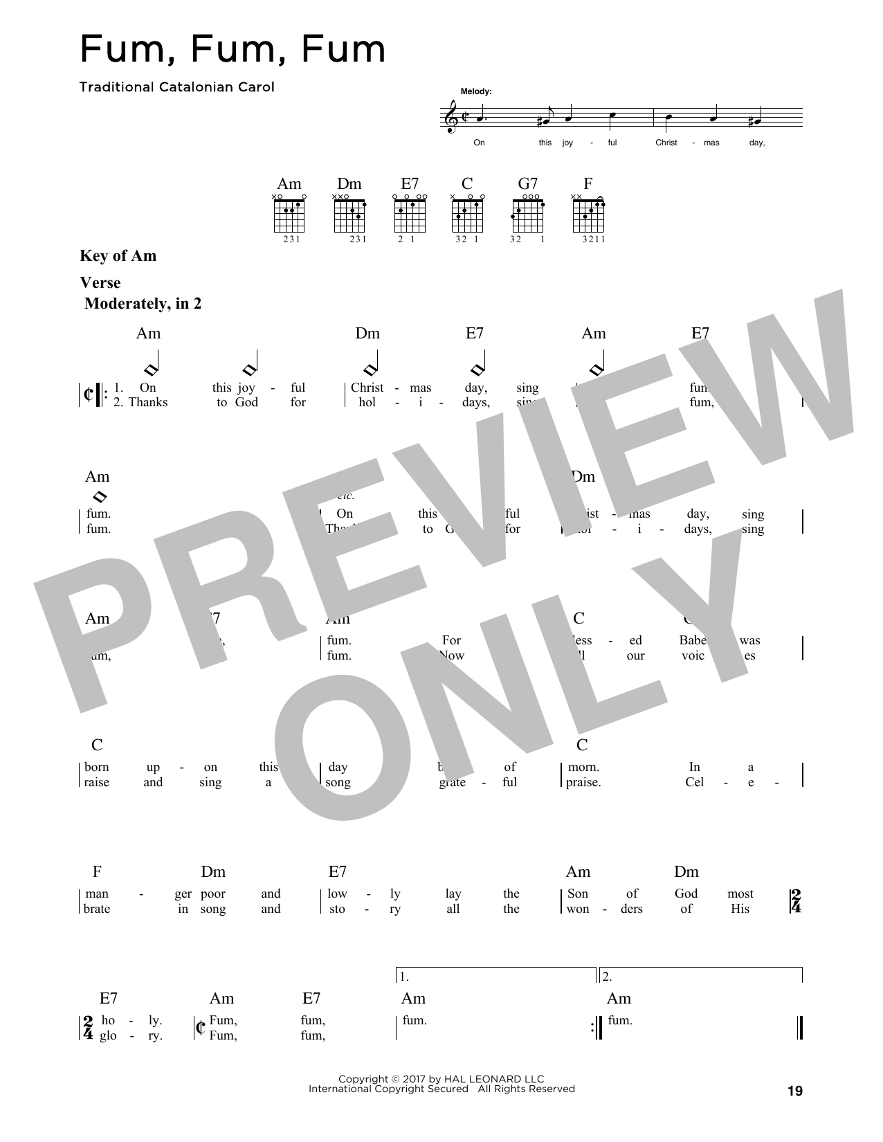Product gallery: Page 1 of 1 Fum, Fum, Fum, Traditional Catalonian Carol