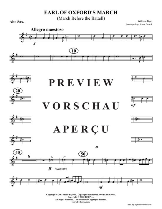 Product gallery: Page 10 of 15 Earl of Oxfords Marsch , , (SATB or AATB)