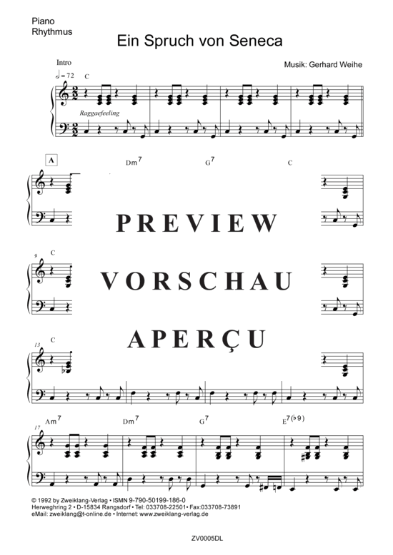 gallery: Ein Spruch von Seneca , , (Gemischter Chor + Klavier, Rhythmusgruppe)