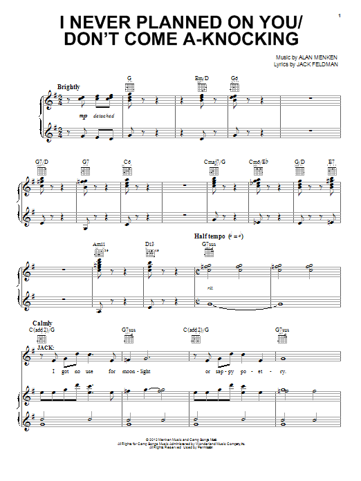 Produktbild zu: I Never Planned On You/Don't Come A-Knocking