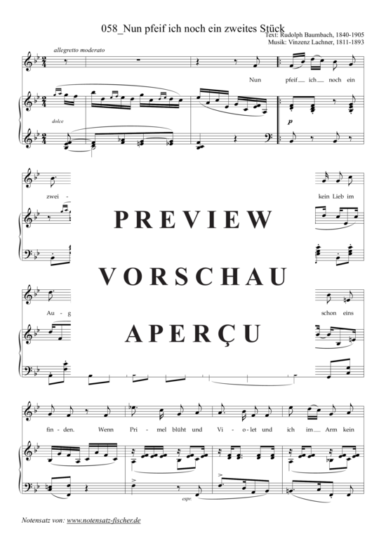 Product gallery: Page 2 of 4 Nun pfeif ich noch ein zweites Stück , , (voice + piano)