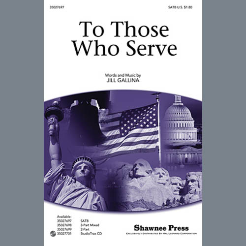 cover: To Those Who Serve, Jill Gallina