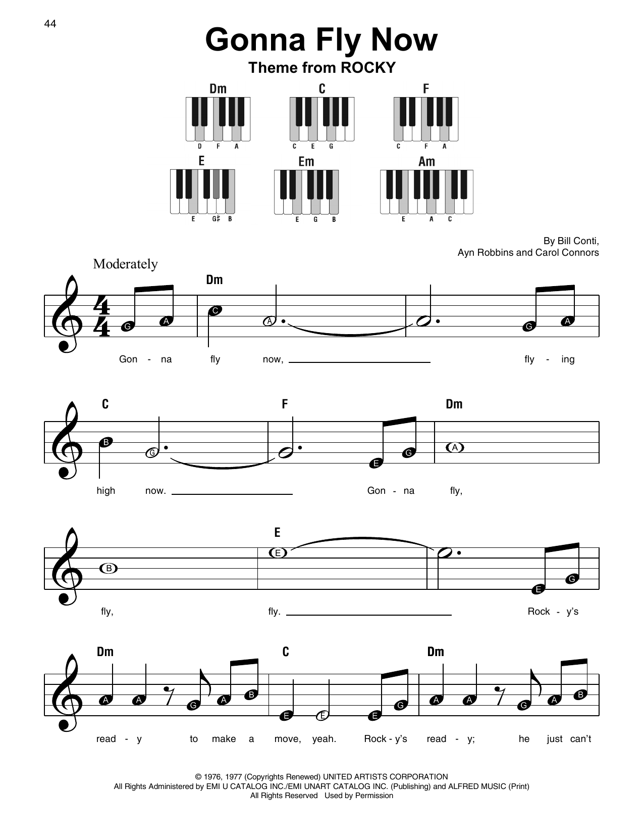 Produktbild zu: Gonna Fly Now (Theme from Rocky)