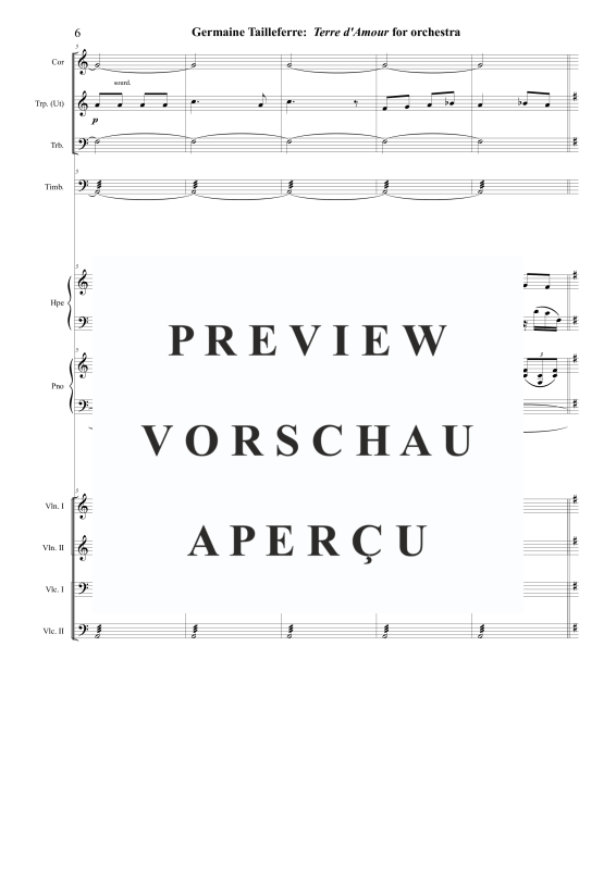 Produktgalerie: Seite 7 von 11 Terre d Amour, , Orchester