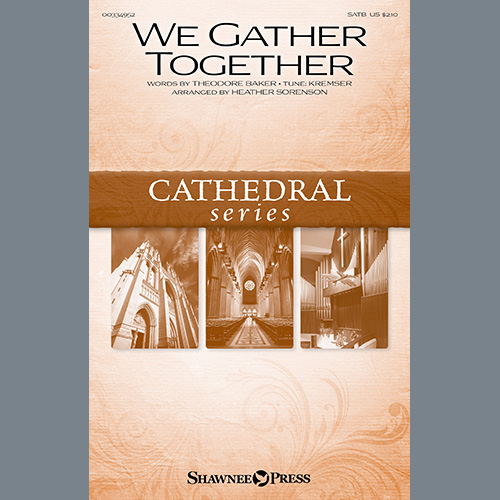 Product picture to: We Gather Together (arr. Heather Sorenson)