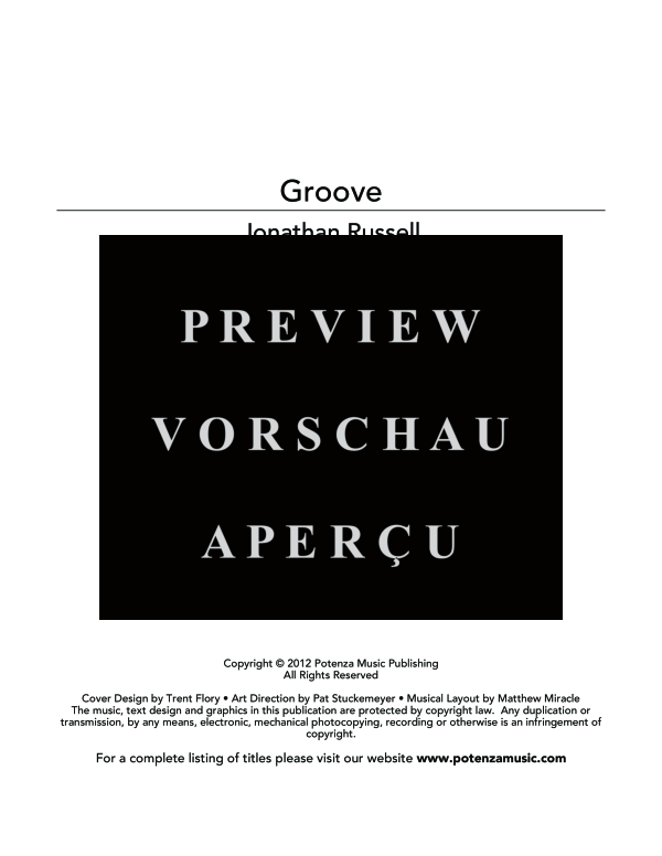 gallery: Groove, , (Bass clarinet solo)