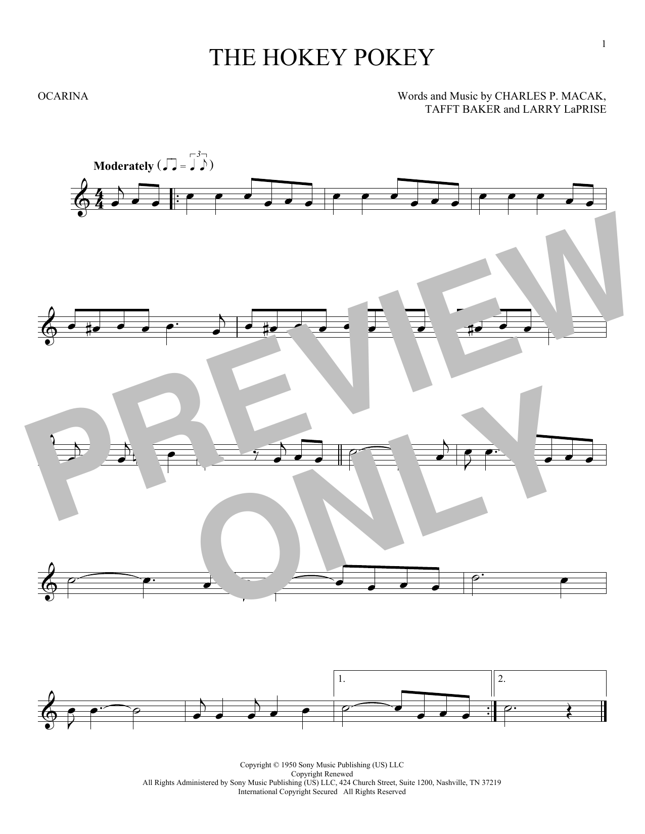 Product gallery: Page 1 of 1 The Hokey Pokey, Charles P. Macak