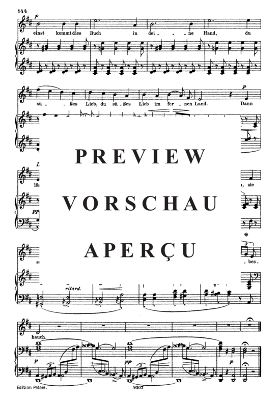 Product gallery: Page 5 of 5 Mit Myrten und Rosen Op.24 No.9, , High Voice and Piano