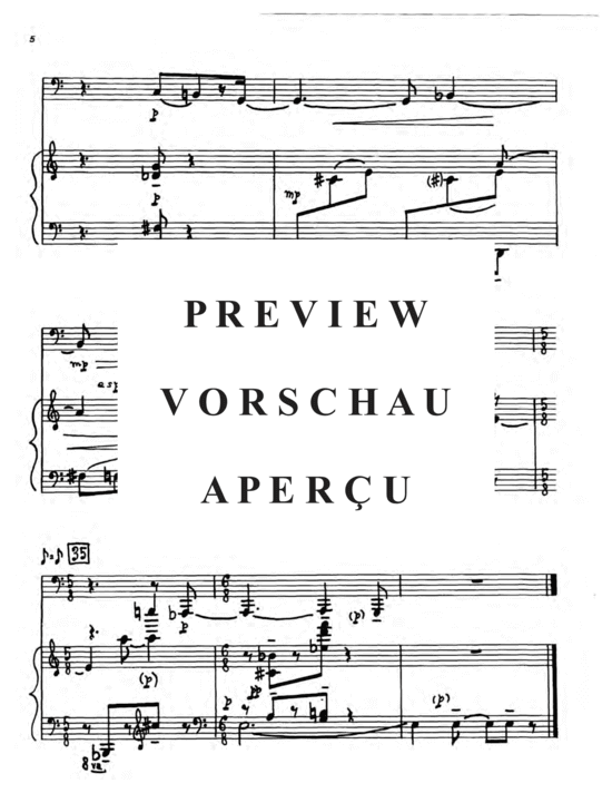 Product gallery: Page 7 of 19 Two Pieces , , (tuba + piano)