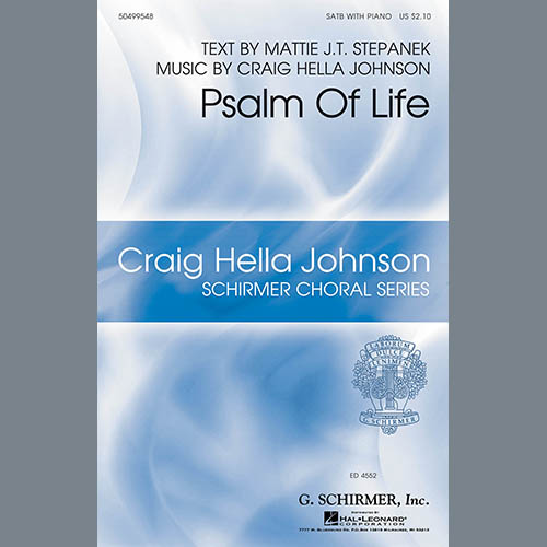 Product picture to: Psalm Of Life