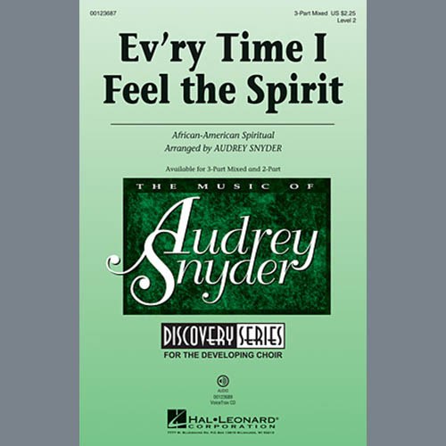 cover: Every Time I Feel The Spirit, African-American Spiritual, Chor