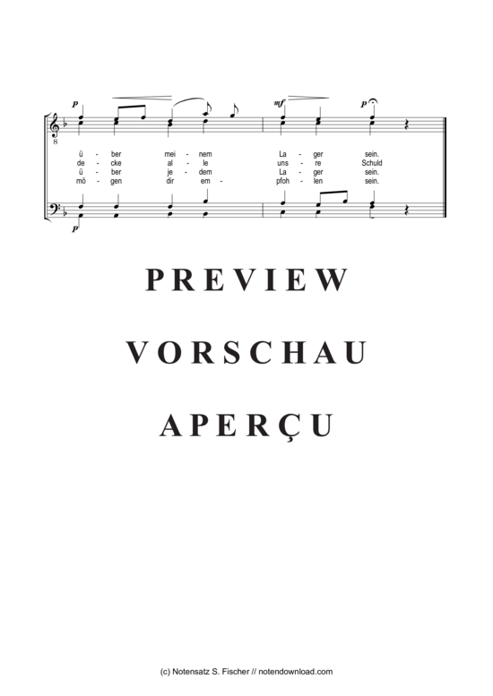 Product gallery: Page 3 of 3 Abendgebet , , (male choir)