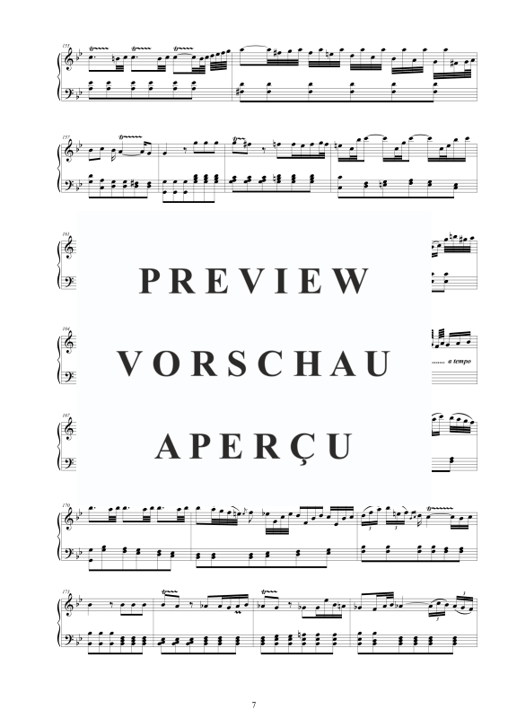 Produktgalerie: Seite 8 von 11 Cembalo Sonate Nr. 4 in G-Moll Op.1, , Cembalo/Klavier Solo