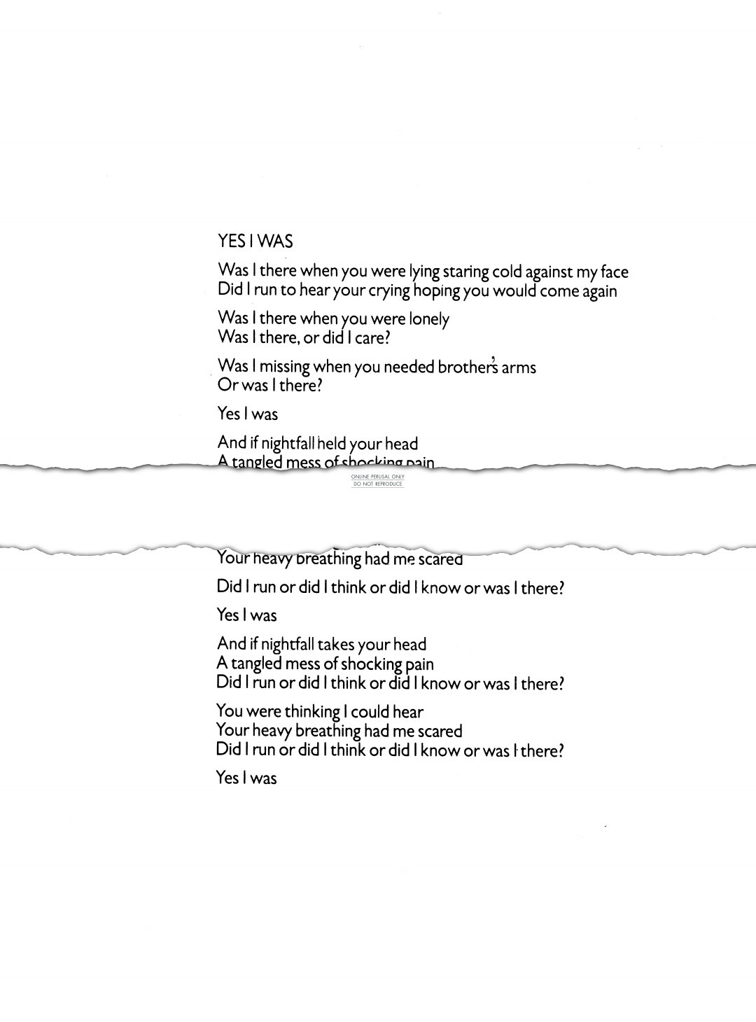 Produktgalerie: Seite 1 von 1 Yes I Was, Hothouse Flowers, Gesang, Gitarre, Klavier