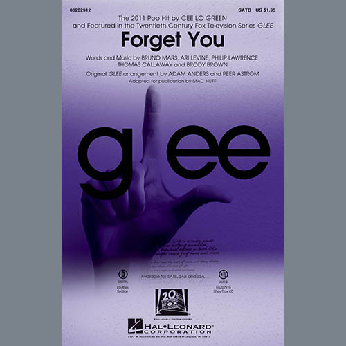 cover: Forget You, Mac Huff, Chor