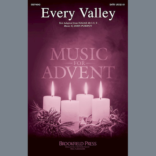 cover: Every Valley, John Purifoy, Chor