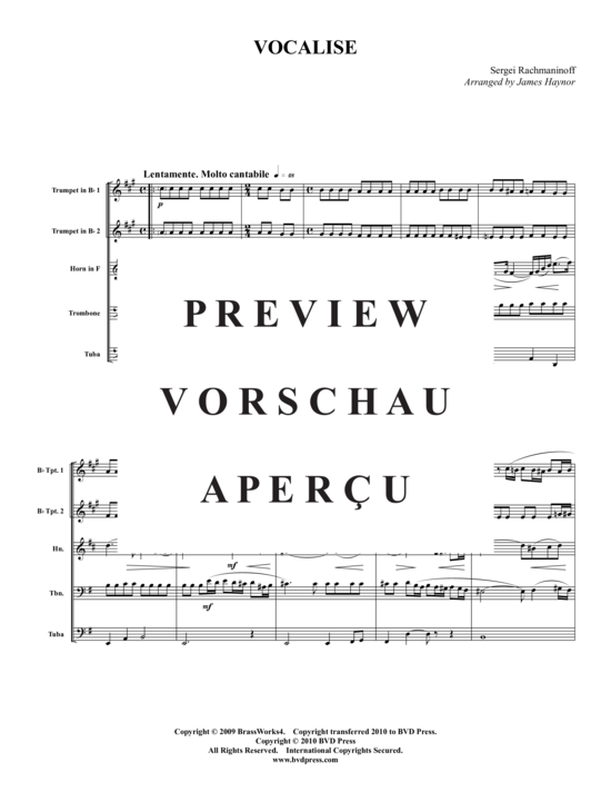 gallery: Vocalise , , (Blechbläserquintett)