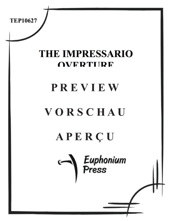 Product gallery: Page 2 of 21 Impresario Overture, The , , (Tuba Quintet EEETT)