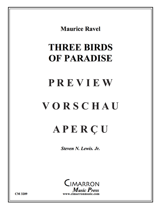 Produktgalerie: Seite 2 von 6 Three Birds of Paradise , , (Horn in F + Klavier)
