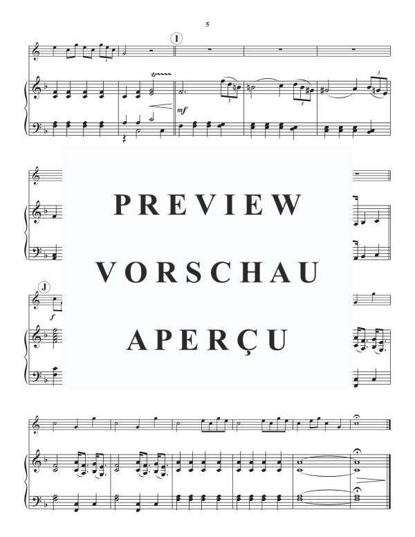 Produktgalerie: Seite 7 von 11 Sinfonia in F, , Alphorn in F und Klavier