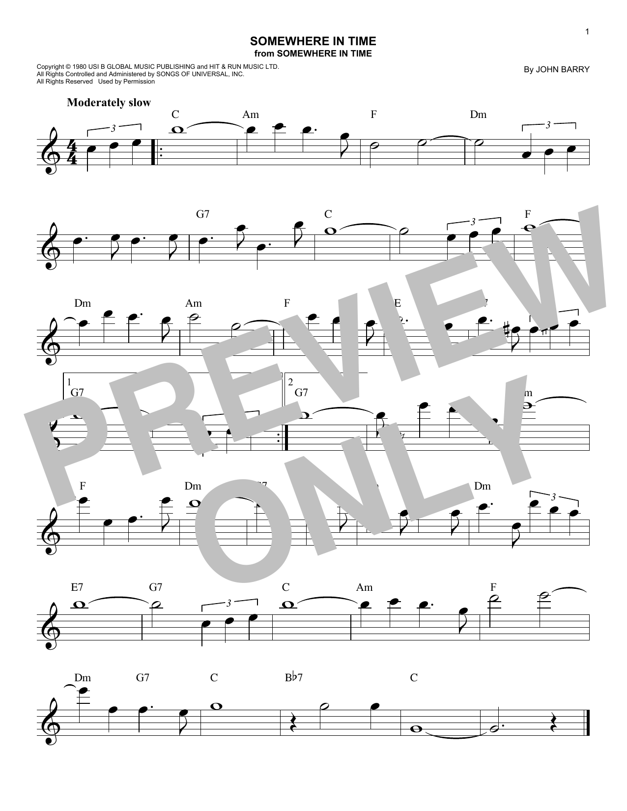Produktbild zu: Somewhere In Time