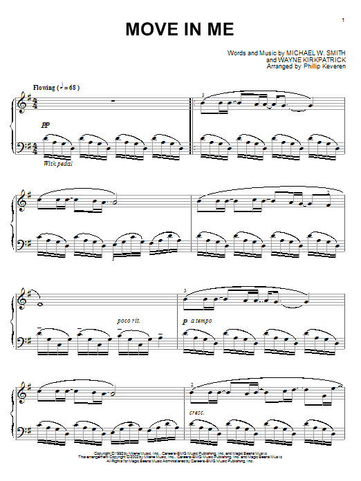 Product picture to: Move In Me (arr. Phillip Keveren)
