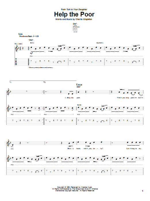 Product gallery: Page 1 of 1 Help The Poor, Robben Ford