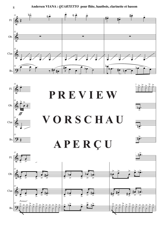 Product gallery: Page 9 of 21 Quartet , , (Woodwind Quartet)
