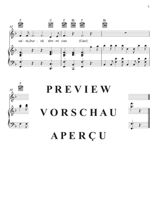 Produktgalerie: Seite 9 von 9 Se Sei Felice Tu Lo Sai, , (Gesang + Klavier, Gitarre)