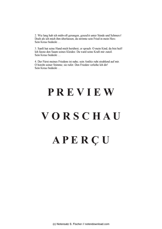 Product gallery: Page 3 of 3 Ich blicke voll Beugung und Staunen , , (mixed choir)