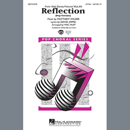 cover: Reflection (Pop Version) (from Mulan) (arr. Mac Huff), Christina Aguilera, Chor