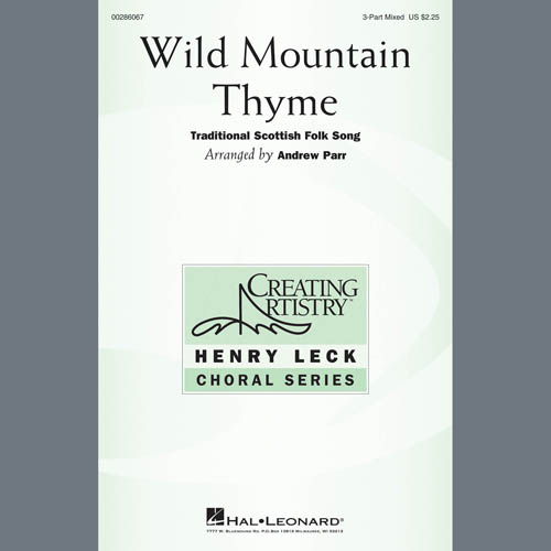 cover: Wild Mountain Thyme (arr. Andrew Parr), Traditional Scottish Folk Song