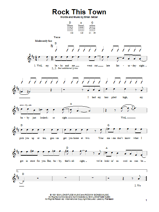Product gallery: Page 1 of 1 Rock This Town, Stray Cats