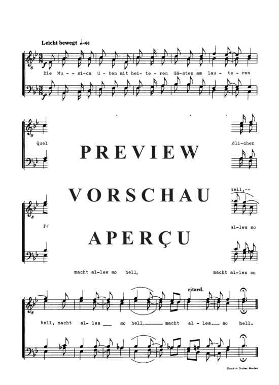 Product gallery: Page 3 of 3 Vorspruch , , (male choir)