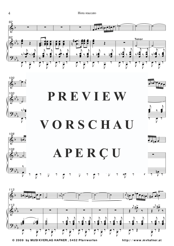 gallery: Hora staccato, , (trumpet solo and wind orchestra)