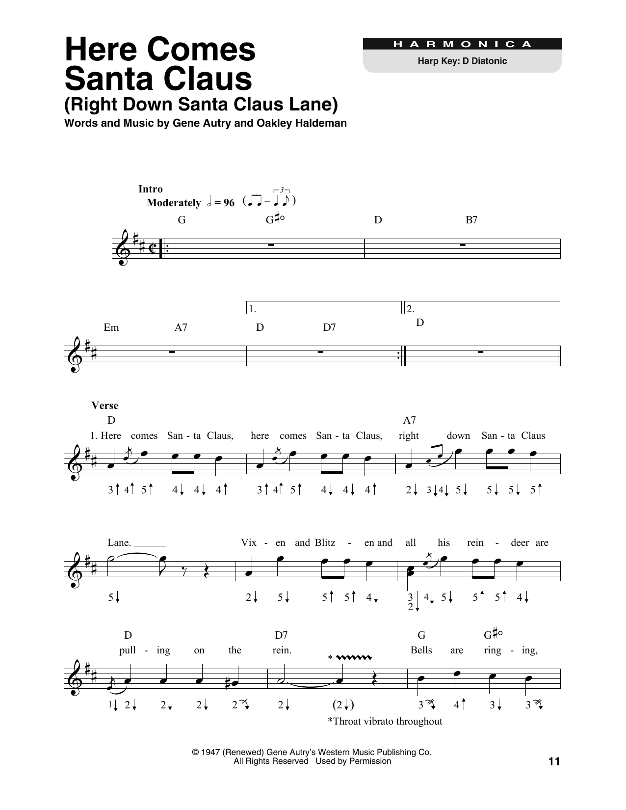 Product gallery: Page 1 of 1 Here Comes Santa Claus (Right Down Santa Claus Lane), Gene Autry