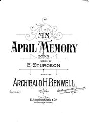 Produktbild zu: An April Memory