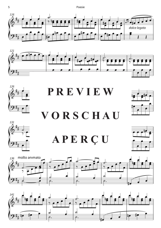 Product gallery: Page 8 of 9 Poesie - Opus 8 , , Piano Solo