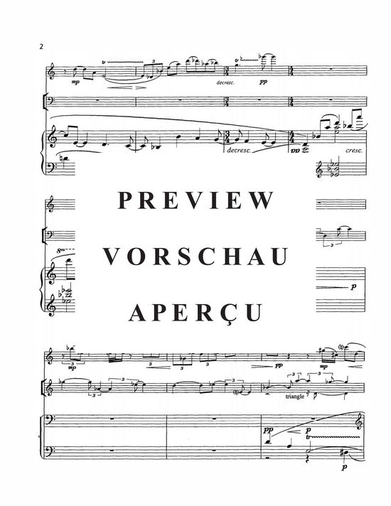 Product gallery: Page 6 of 17 Distant Thunder , , (flute, 1 percussion and piano)