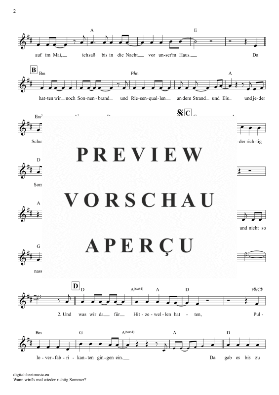 Product gallery: Page 3 of 5 Wann wird’s mal wieder richtig Sommer , Carrell, Rudi, Gesang