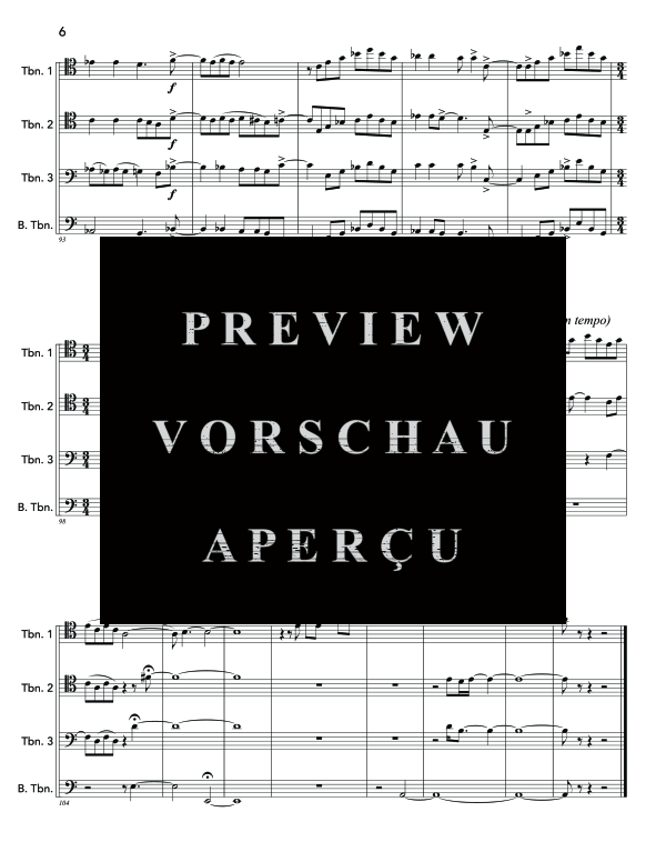 Product gallery: Page 10 of 11 Awaiting Julian (Part I), , (Trombone quartet)