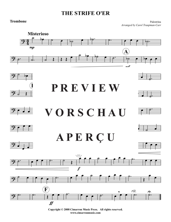 Produktgalerie: Seite 6 von 9 The Strife is Oer , , (Blechbläserquintett)